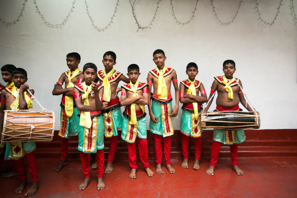 Kandy, Sri Lanka, 2016. Esala Perahera, the biggest buddhist Festival of Asia.