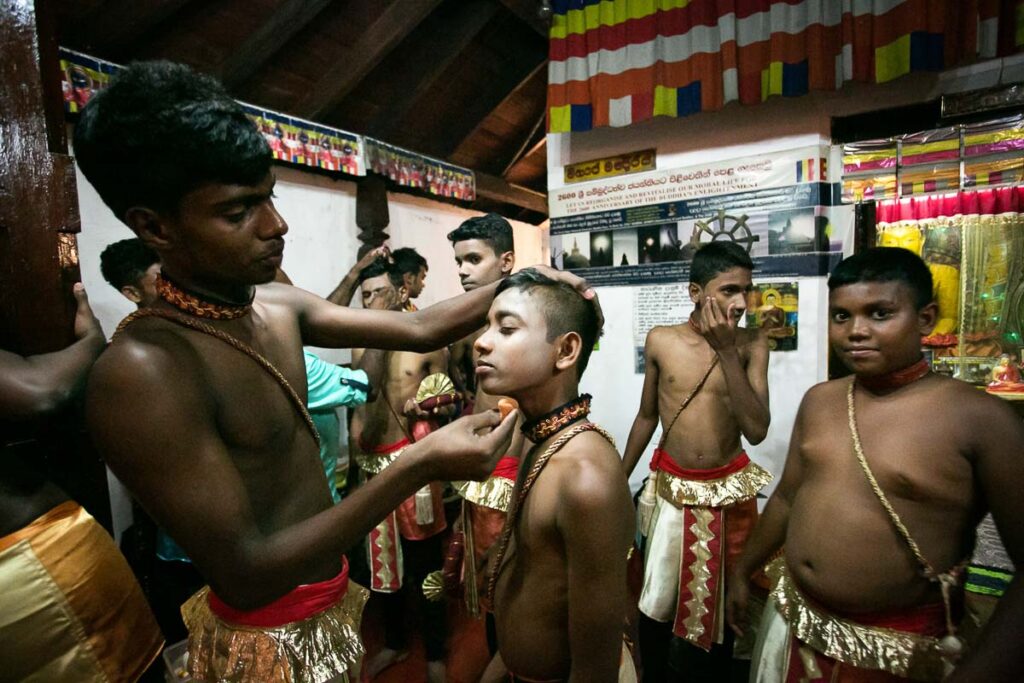 Kandy, Sri Lanka, 2016. Esala Perahera, the biggest buddhist Festival of Asia.