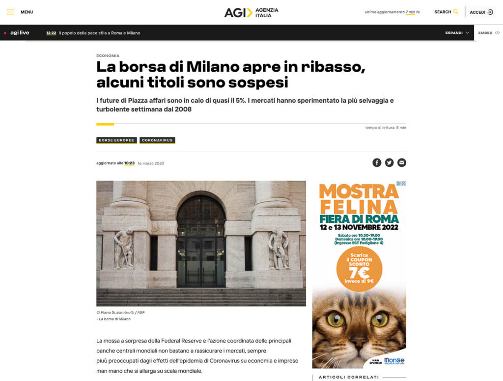 agi agenzia italia